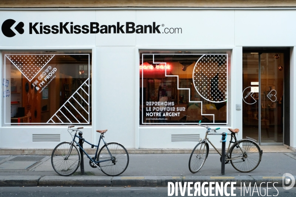 KissKissBankBank,plate-forme de financement participatif ouvre un espace  rue de Paradis a Paris !