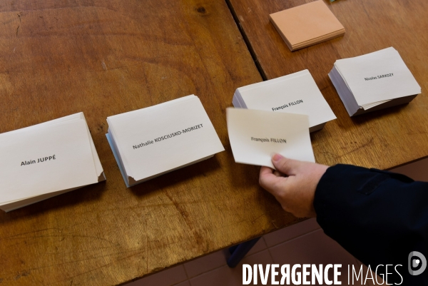 Election primaire de la droite et du centre