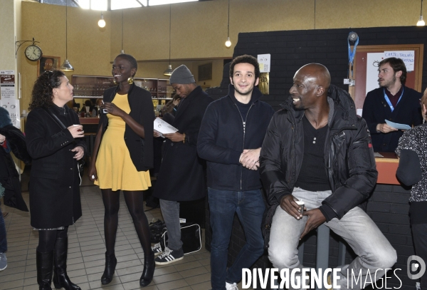 Film LA FINE EQUIPE de Magalie Richard-Serrano, avec Annabelle Lengronne, William Lebghil, Jackee Toto et Doudou Masta, au festival du film de Sarlat 2016.