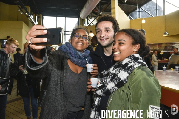 Film LA FINE EQUIPE de Magalie Richard-Serrano, avec Annabelle Lengronne, William Lebghil, Jackee Toto et Doudou Masta, au festival du film de Sarlat 2016.
