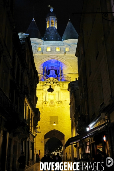 Bordeaux.La grosse cloche, beffroi de l ancien hotel de ville