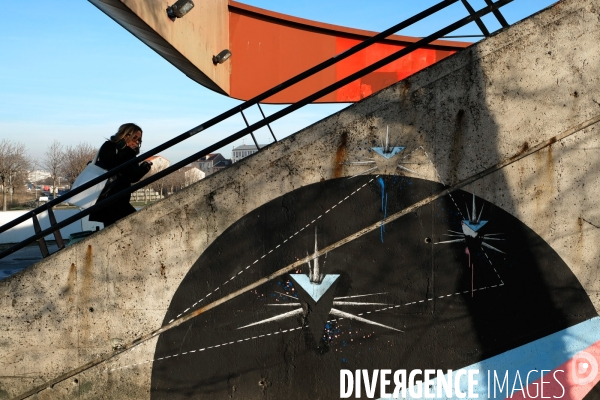 Street Art Avenue, une promenade le long du canal de Saint-Denis vous donne a voir les oeuvres de 30 artistes du nord est parisien entre la Villette et le stade de France