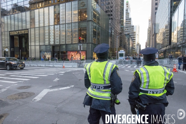 La protection de donald trump  a new york