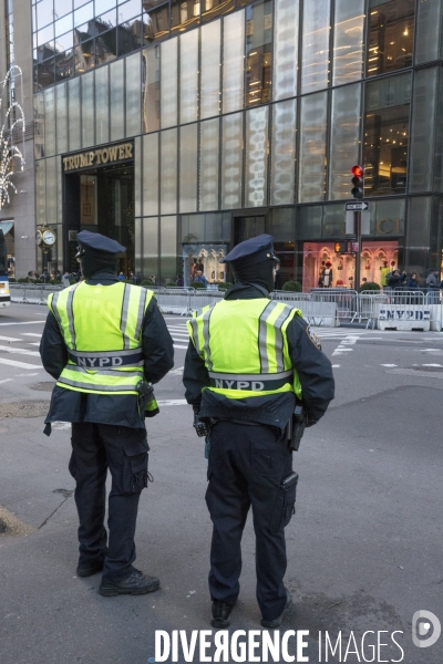 La protection de donald trump  a new york