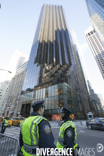 La protection de donald trump  a new york