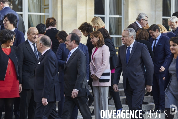 Premier Conseil des ministres du gouvernement Cazeneuve