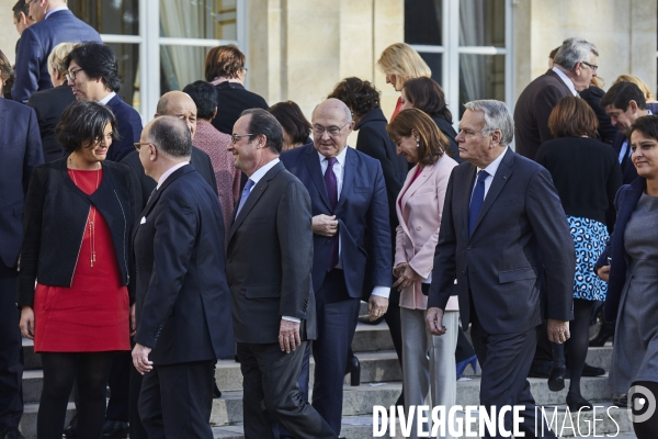 Premier Conseil des ministres du gouvernement Cazeneuve