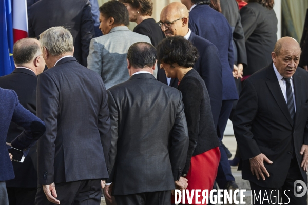 Premier Conseil des ministres du gouvernement Cazeneuve