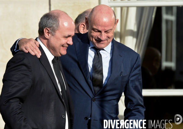 François Hollande avec Bernard Cazeneuve