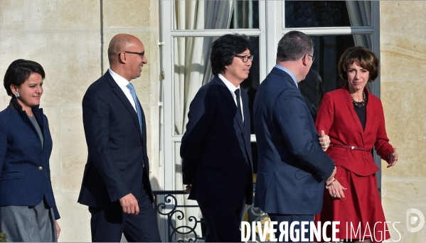 François Hollande avec Bernard Cazeneuve