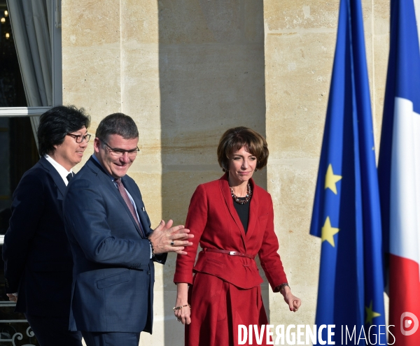 François Hollande avec Bernard Cazeneuve