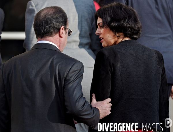 François Hollande avec Bernard Cazeneuve