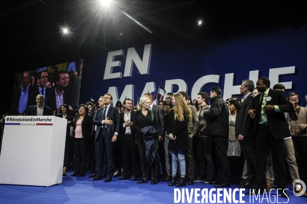 Emmanuel macron - meeting porte de versailles - 10 décembre 2016