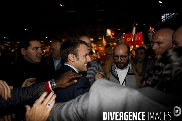 Emmanuel macron - meeting porte de versailles - 10 décembre 2016