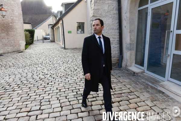 Benoît Hamon, campagne pour les élections primaires citoyennes