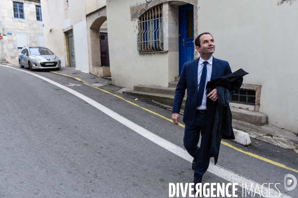 Benoît Hamon, campagne pour les élections primaires citoyennes