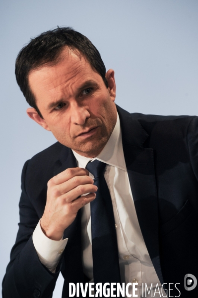 Benoît Hamon, campagne pour les élections primaires citoyennes