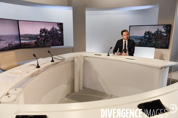 Benoît Hamon, campagne pour les élections primaires citoyennes