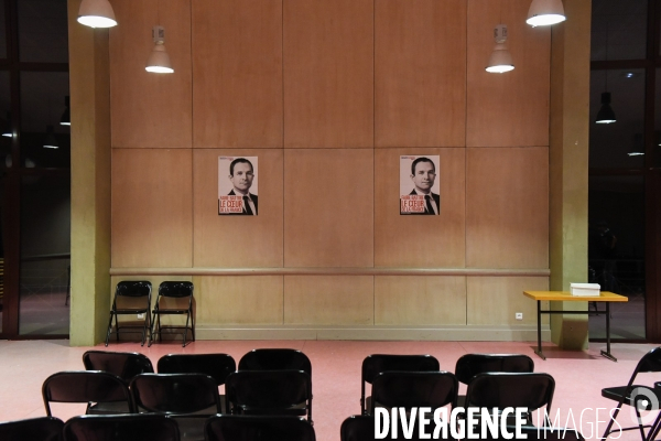 Benoît Hamon, campagne pour les élections primaires citoyennes