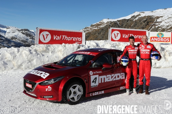 Adrien Tambay. Team MAZDA France. Alpe d Huez.