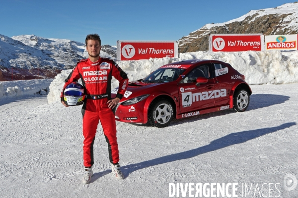 Adrien Tambay. Team MAZDA France. Alpe d Huez.