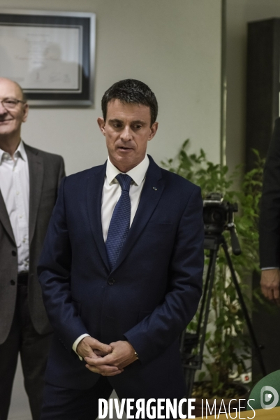 Manuel VALLS, 1er deplacement dans le doubs pour les primaires de la gauche.