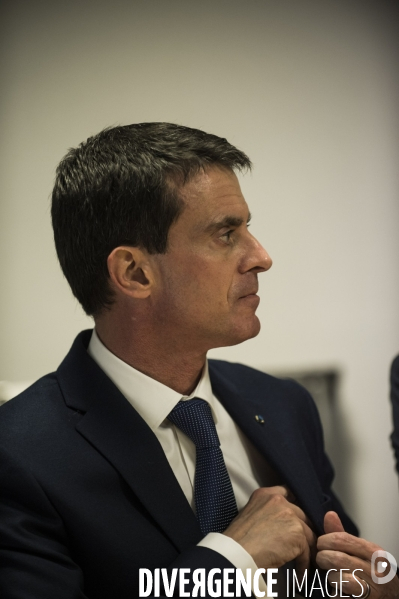 Manuel VALLS, 1er deplacement dans le doubs pour les primaires de la gauche.