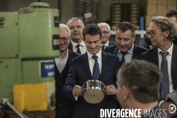 Manuel VALLS, 1er deplacement dans le doubs pour les primaires de la gauche.