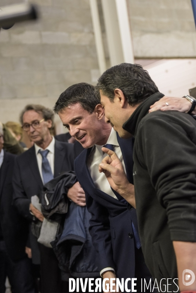 Manuel VALLS, 1er deplacement dans le doubs pour les primaires de la gauche.