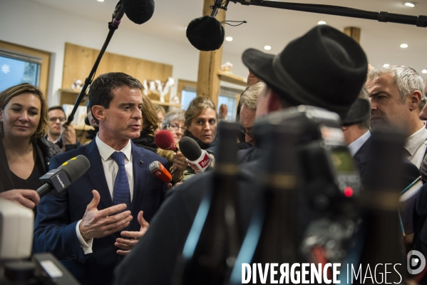 Manuel VALLS, 1er deplacement dans le doubs pour les primaires de la gauche.