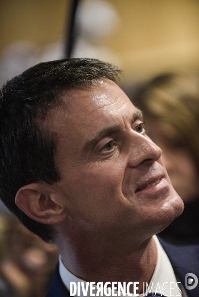 Manuel VALLS, 1er deplacement dans le doubs pour les primaires de la gauche.