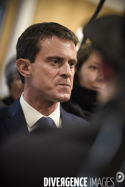 Manuel VALLS, 1er deplacement dans le doubs pour les primaires de la gauche.