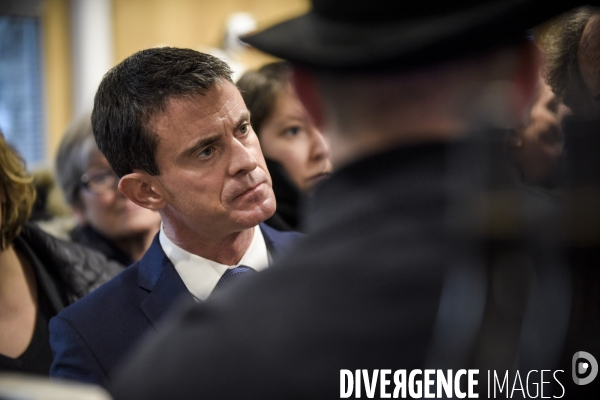 Manuel VALLS, 1er deplacement dans le doubs pour les primaires de la gauche.