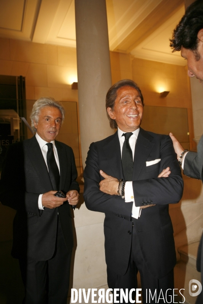 Inauguration de l exposition rétrospective du couturier Valentino au musée des Arts Décoratifs