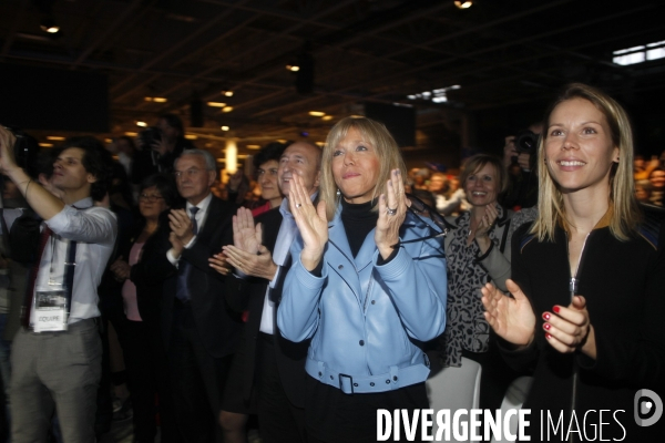 Emmanuel macron - meeting porte de versailles - 10 décembre 2016