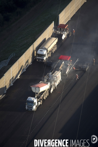 Autoroute A9 et LGV