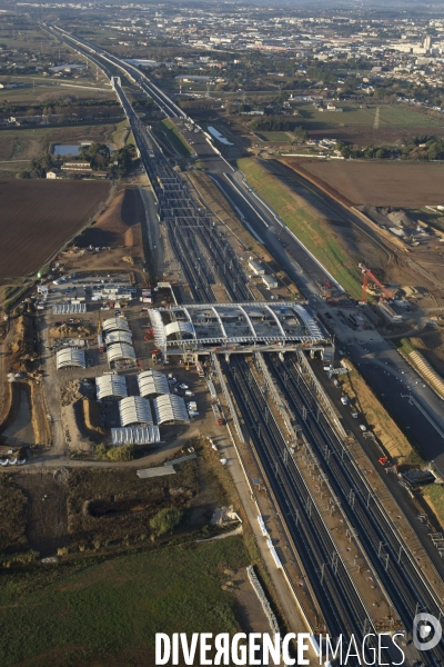 Autoroute A9 et LGV