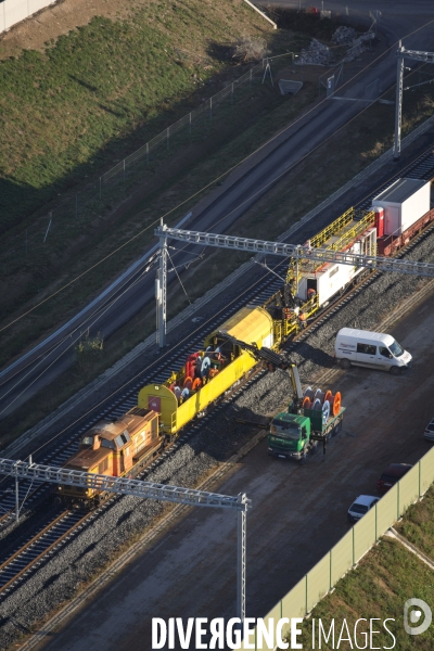 Autoroute A9 et LGV