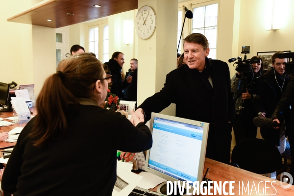 Vincent Peillon. Campagne pour les Primaires citoyennes.