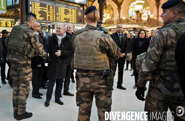 Militaire gare de Lyon