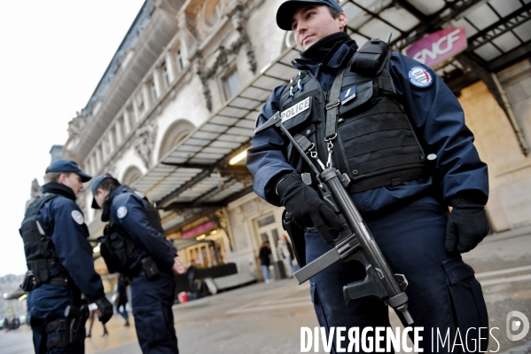 Militaire gare de Lyon