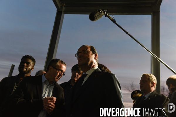 François Hollande chez Etna France  sur le thème de l emploi