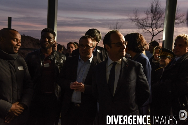 François Hollande chez Etna France  sur le thème de l emploi