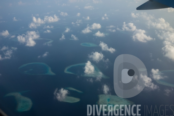 Maldives vues du ciel