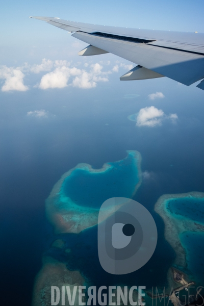 Maldives vues du ciel