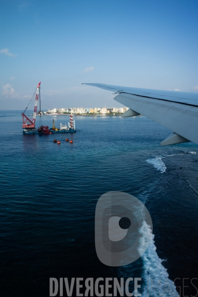 Maldives vues du ciel