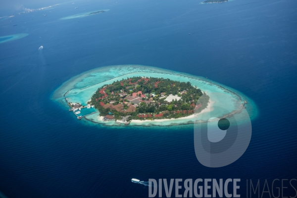 Maldives vues du ciel