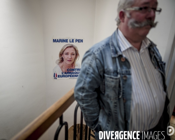 Candidature de Marine Le Pen a Henin Beaumont pour l election legislative 2012