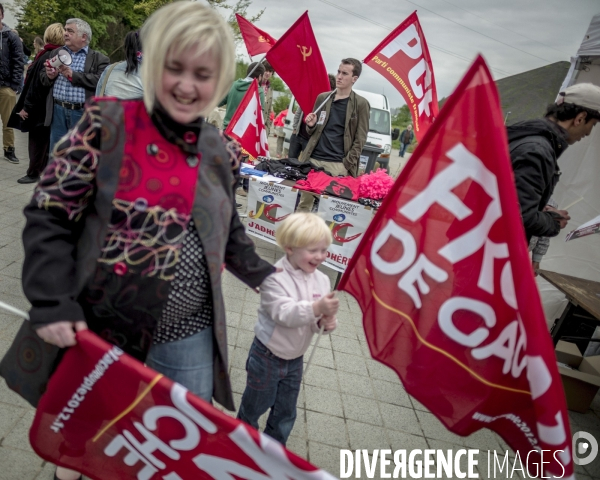 Reunion publique du Front de Gauche a Mericourt