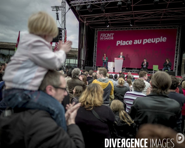 Reunion publique du Front de Gauche a Mericourt